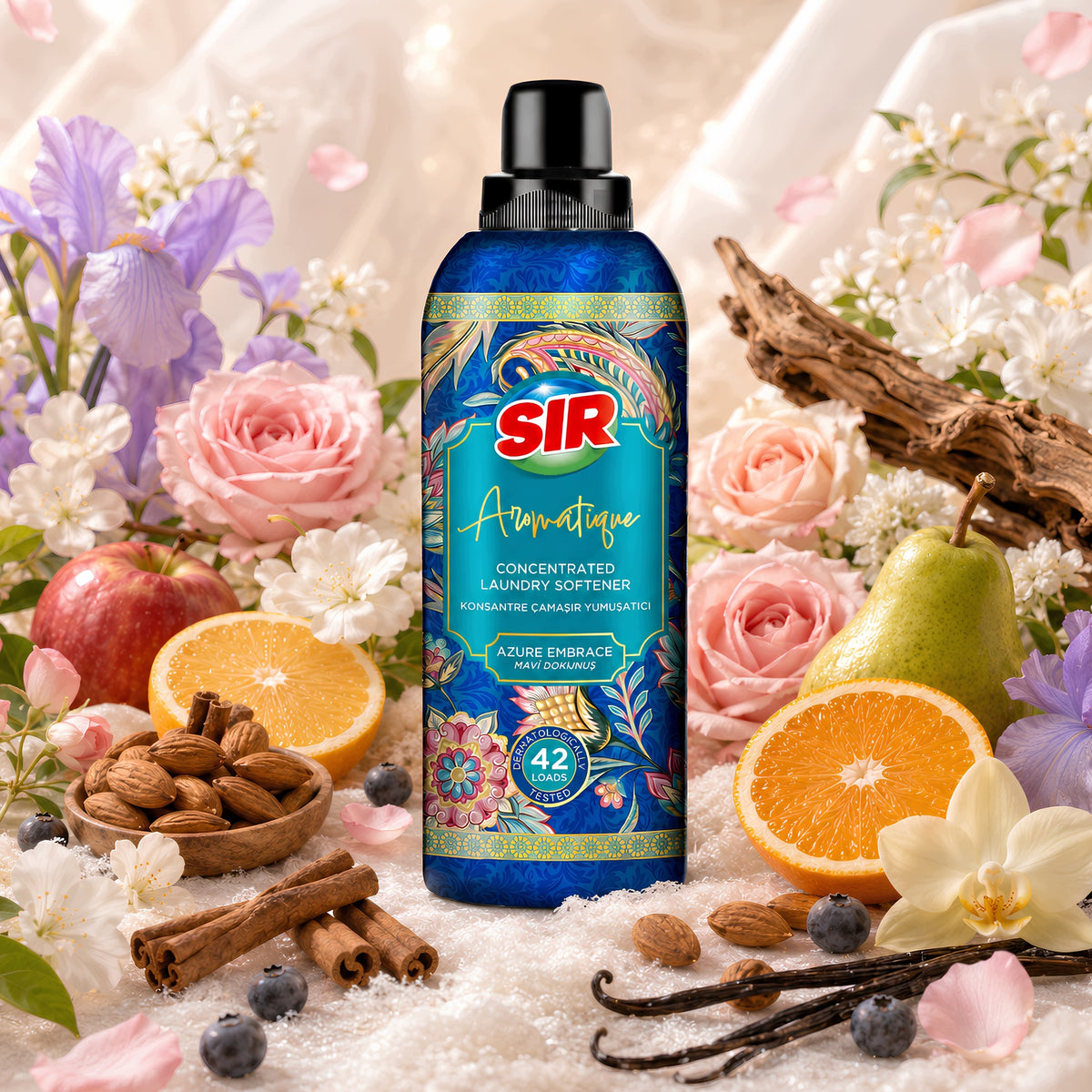 Softening Rinse Liquid SIR Universal Dermatologically Tested Manufacturer code Płyn do Ubrań