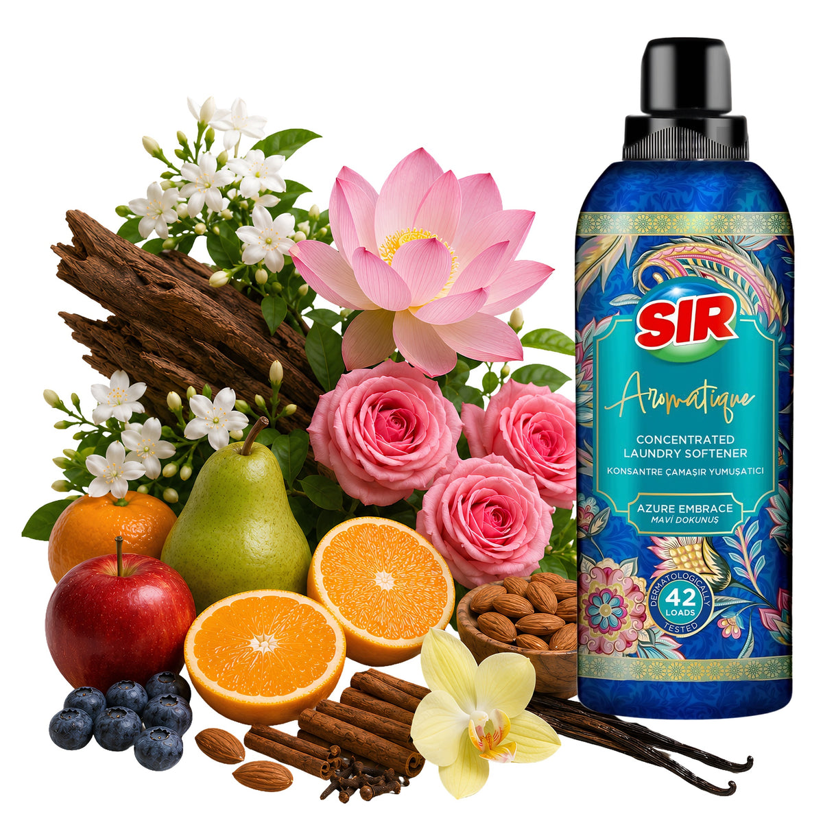 Softening Rinse Liquid SIR Universal Dermatologically Tested