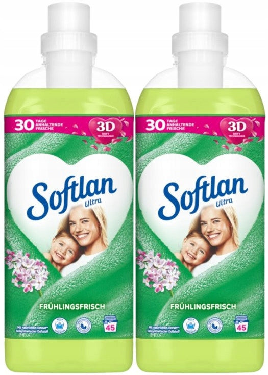 Softlan 3D Ultra Concentrate Rinse Liquid 2x45p