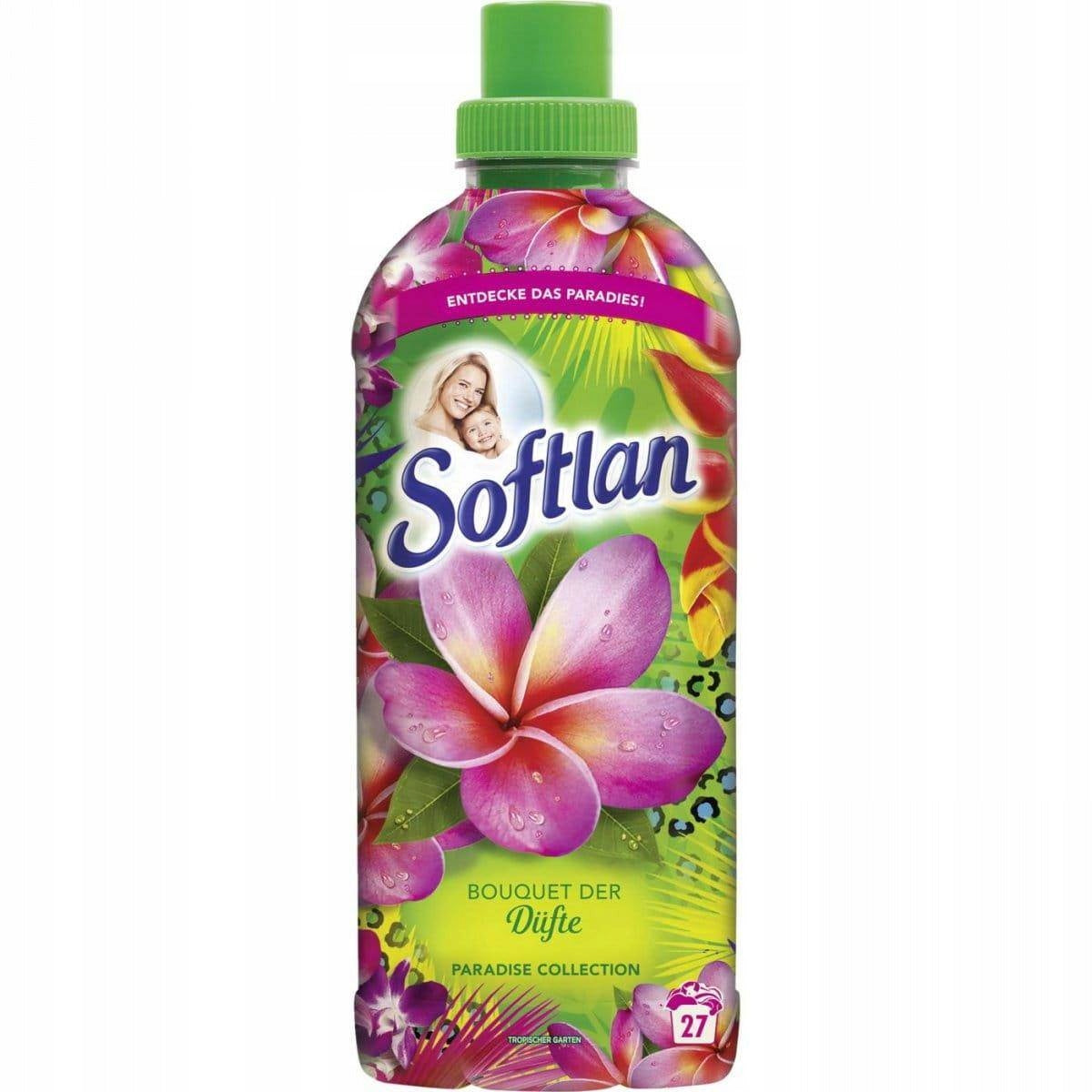 Softlan Paradise Rinsing Liquid 31p 650ml Brand Softlan