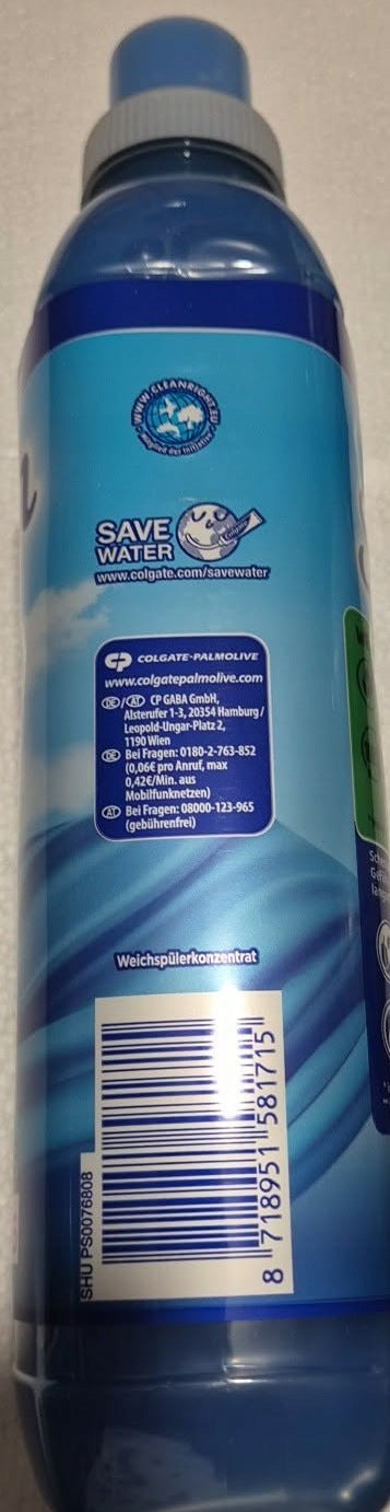 Softlan Windfrisch Fabric Softener Concentrate 1 Liter Packaging status original