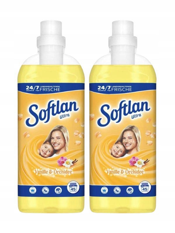 Softlan concentrate Vanille&Orchidee yellow 2x1L