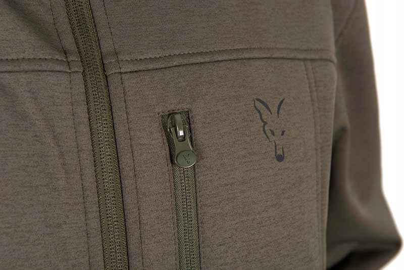 Softshell Jacket Green Black Roz Xxl Fox Color green