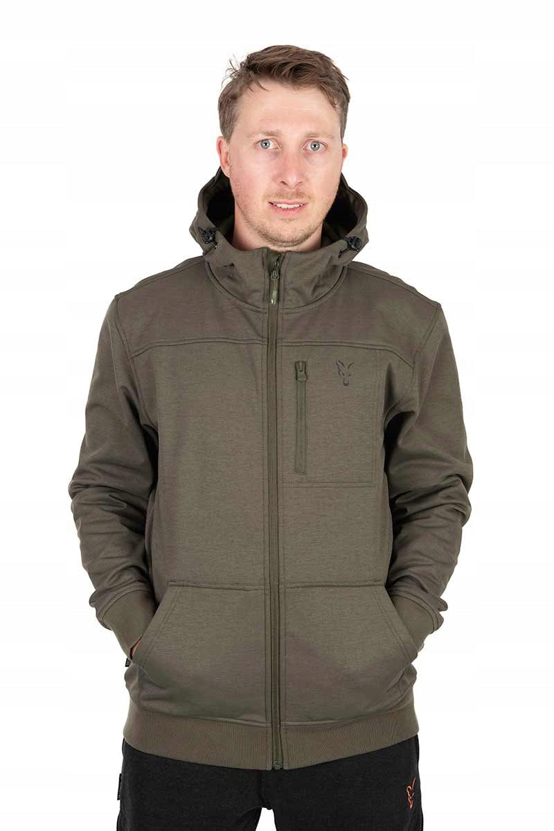 Softshell Jacket Green Black Roz Xxl Fox