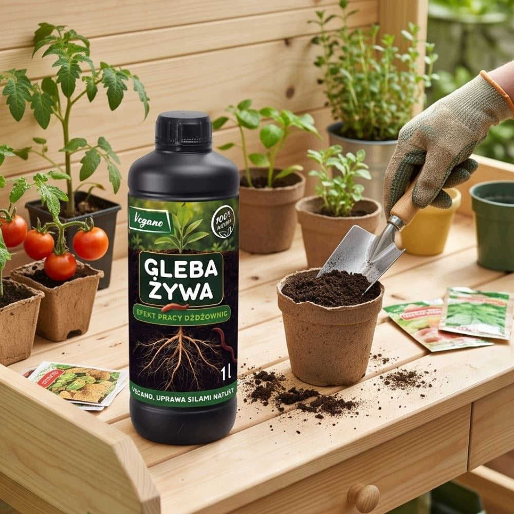 Soil living effect of earthworms 1 l Vegano Manufacturer code 5904826822295