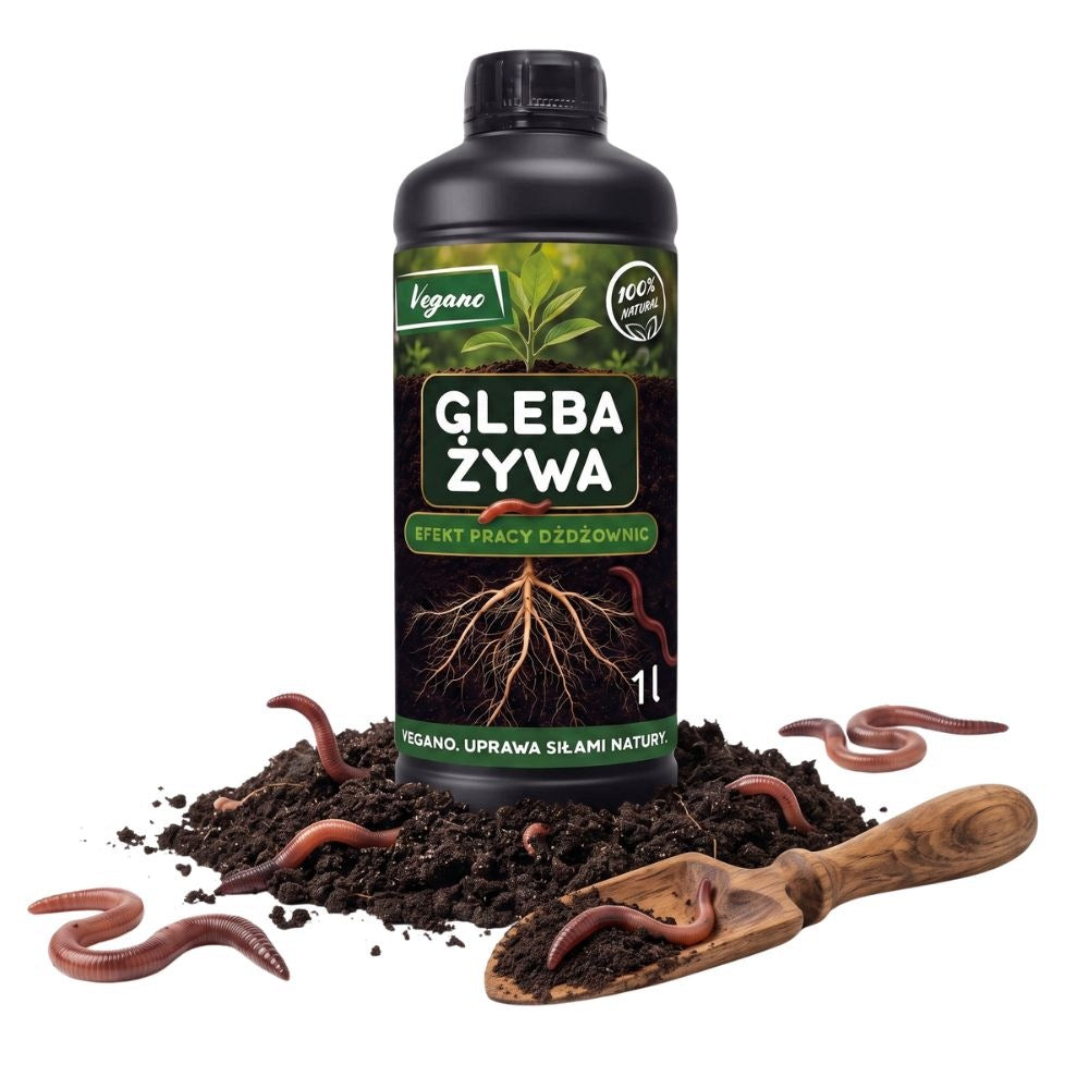 Soil living effect of earthworms 1 l Vegano