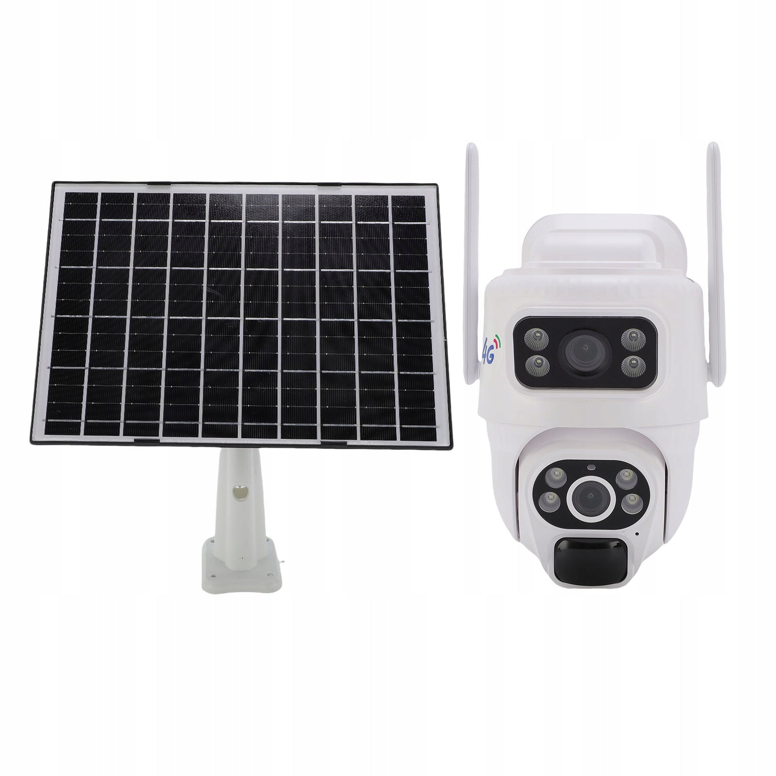 Solar Camera Dual Lens Outdoor Security Camera 4G BH