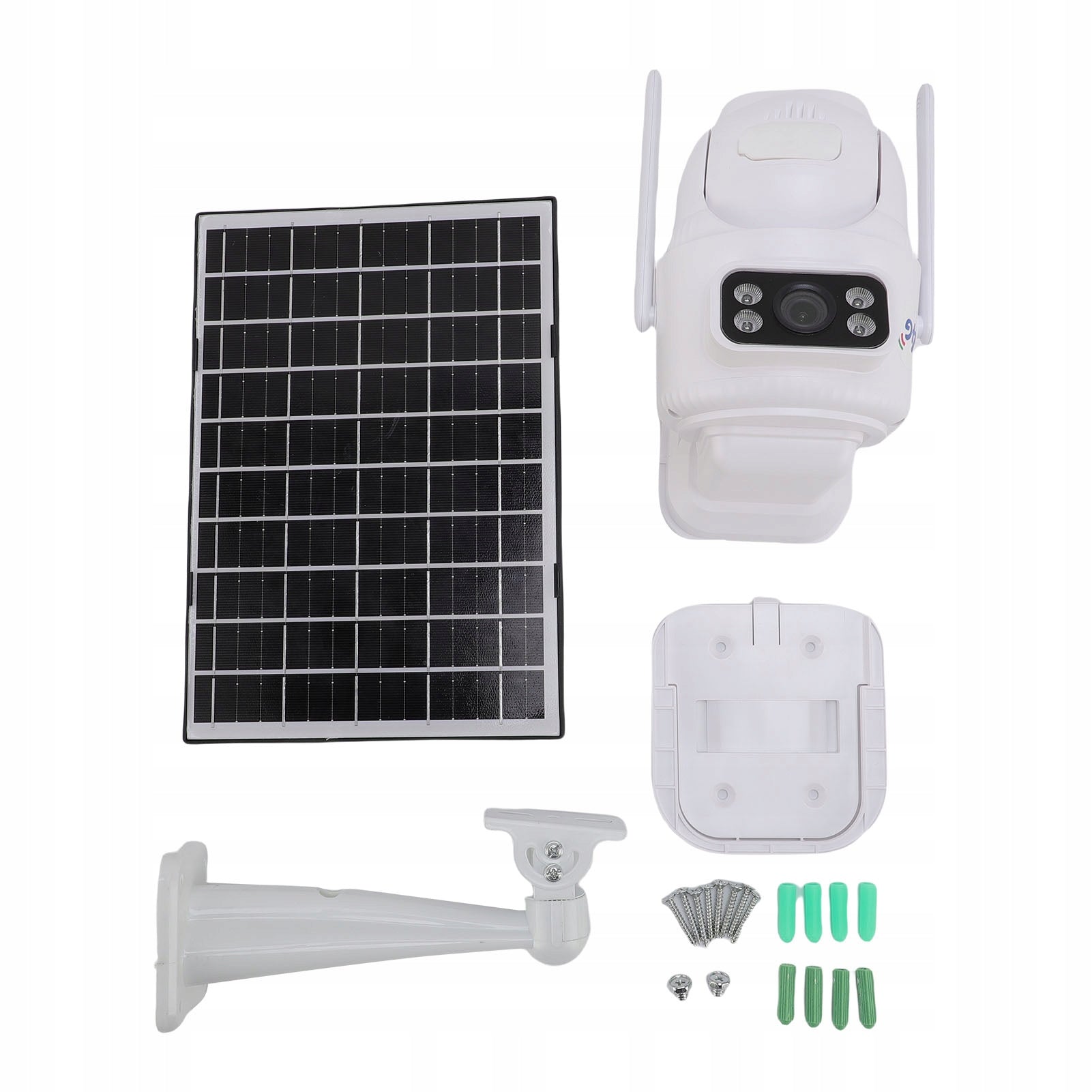 Solar Camera Dual Lens Outdoor Security Camera 4G DQ