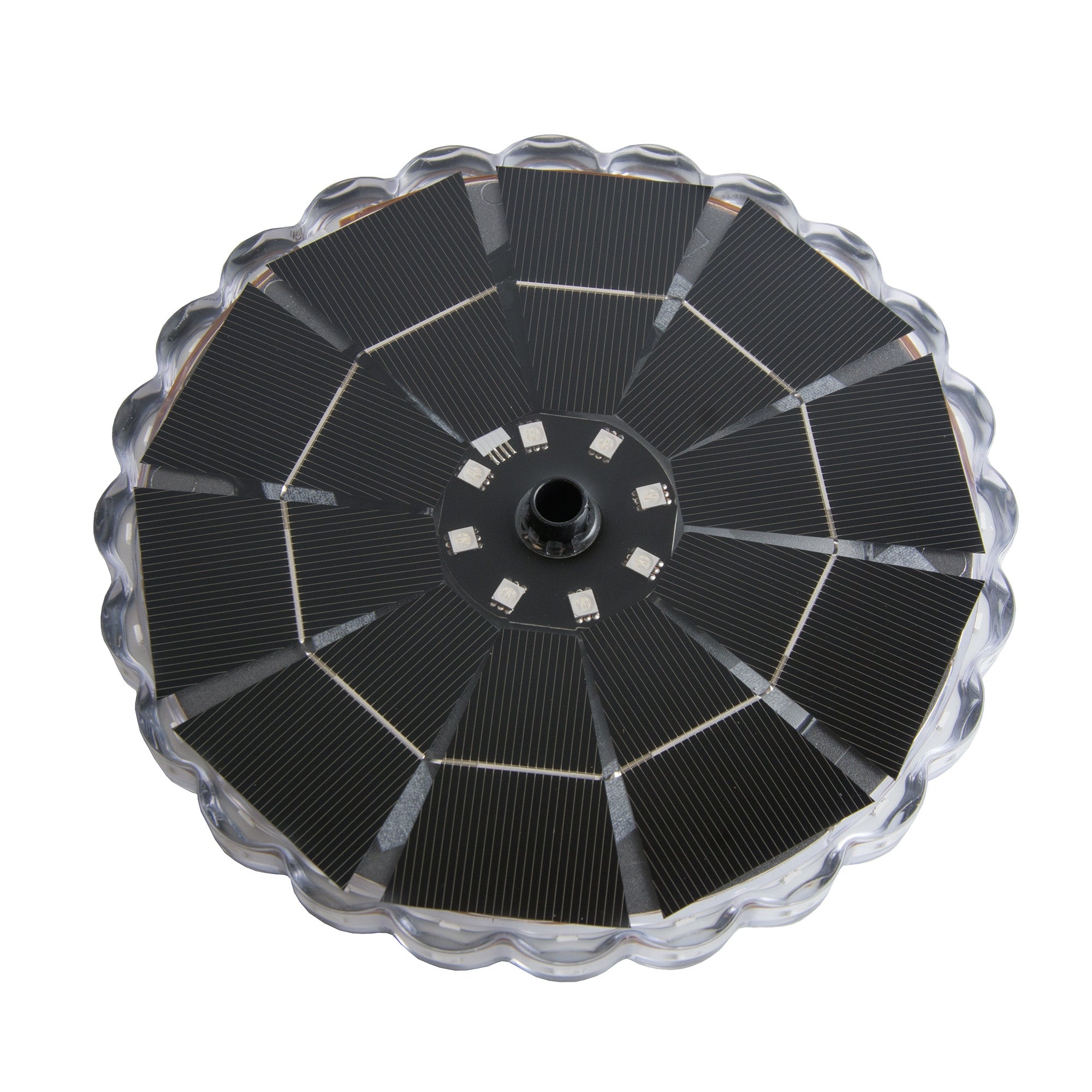 Solar Fountain 32xLED Garden NIMFA for pond water pond floating Packaging status original