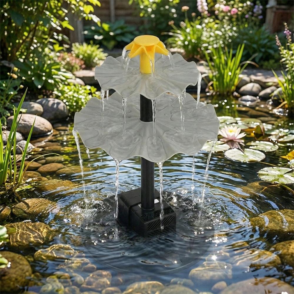 Solar Fountain For Eyelet Water Garden Pump For Water Pond Decorative Product weight with unit packaging 0.371 kg
