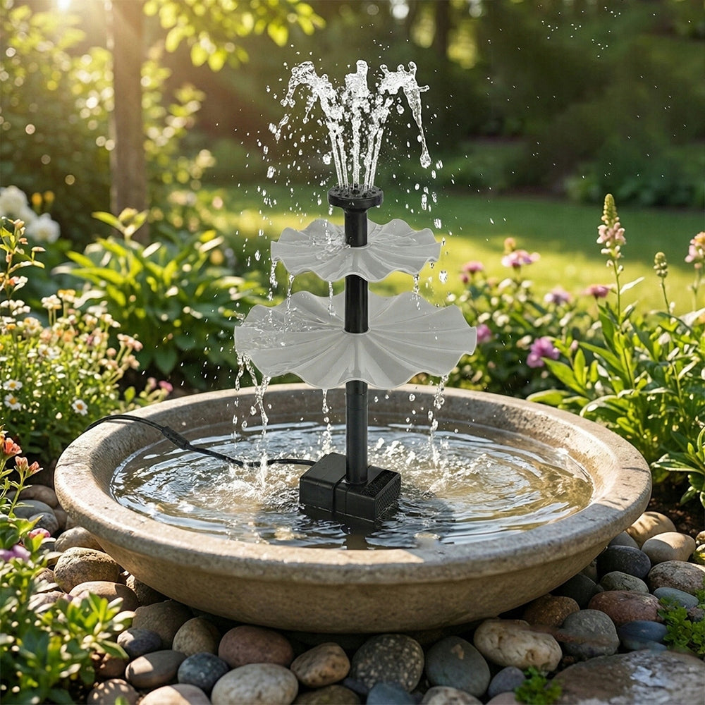 Solar Fountain For Eyelet Water Garden Pump For Water Pond Decorative Series Ozdoby ogrodowe