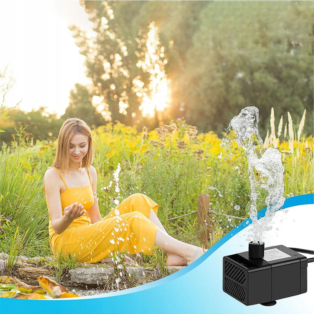 Solar Fountain For Water Mesh, Pump With Solar Panel For Pond Water Kind decoration