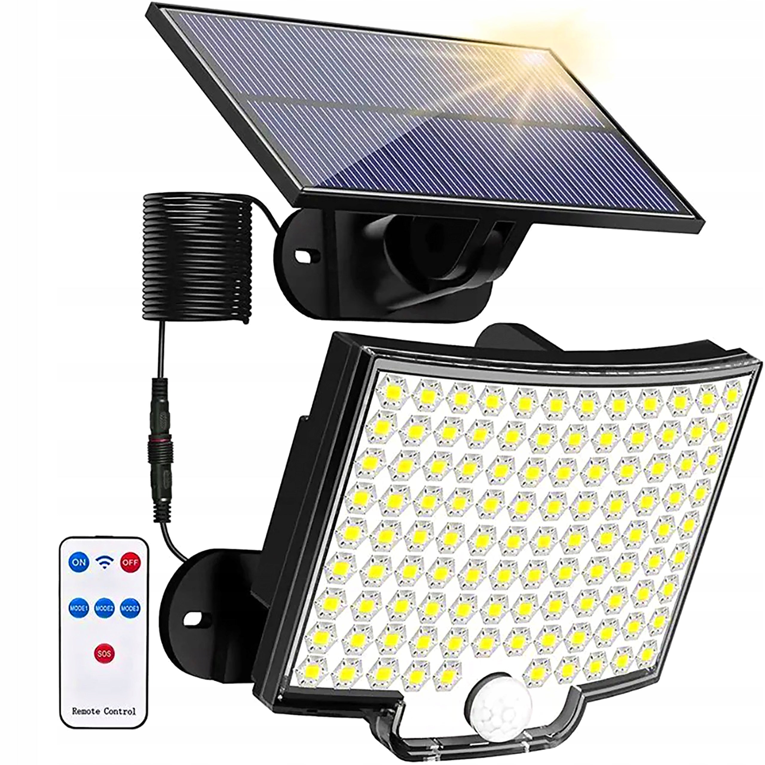 Solar Garden Lamp Street Wall Lamp Outdoor Lantern MOTION SENSOR