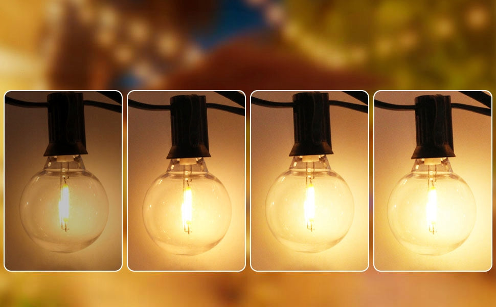 Solar Garland Garden Solar Lights 50x LED Bulb for Balcony 15m IP44 Manufacturer code USYH2WOJ