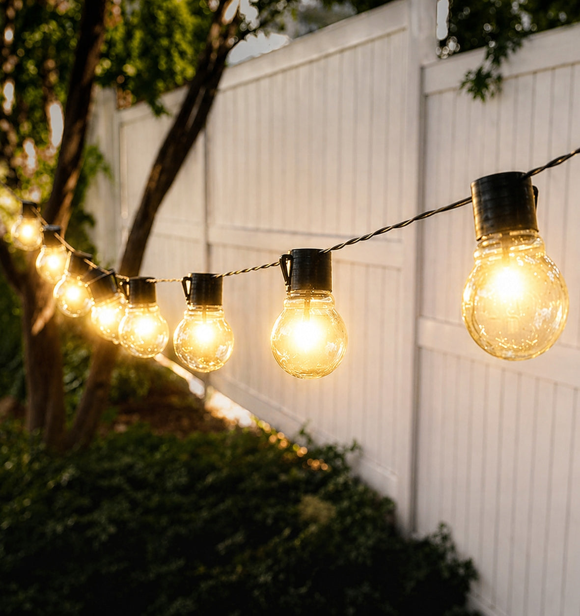 Solar Garland LED Garden 20 x LED Bulbs LED Solar Balls Manufacturer code 0051660