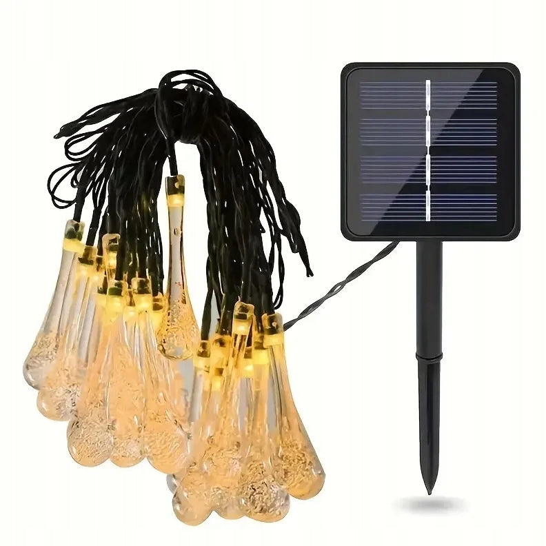 Solar Garland Light Garden Light Bulbs Hanging Long 4,5m Manufacturer code 2730