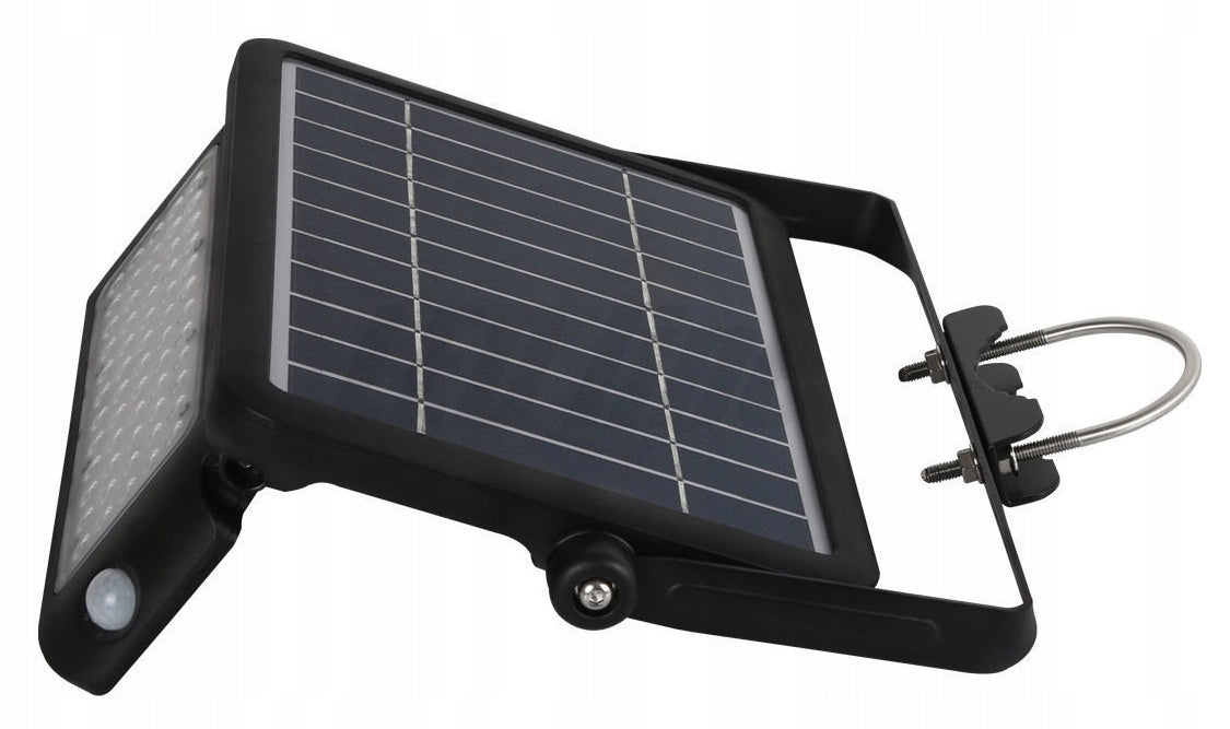 Solar LED floodlight 10W 4000K 1080 lm with sensor IP65 black Brand Kobi