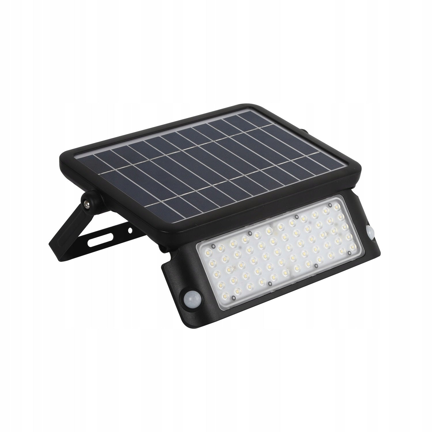 Solar LED floodlight 10W 4000K 1080 lm with sensor IP65 black