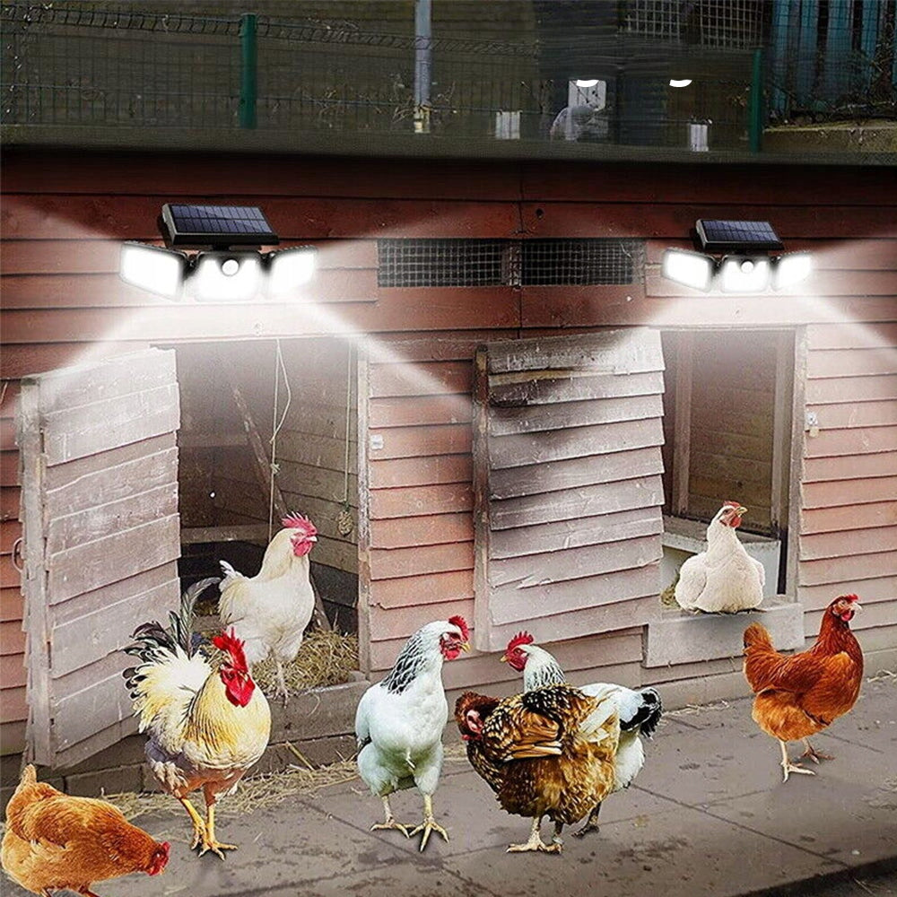 Solar Lamp LED Twilight Motion Sensor GARDEN OUTDOOR Color temperature 2000 K