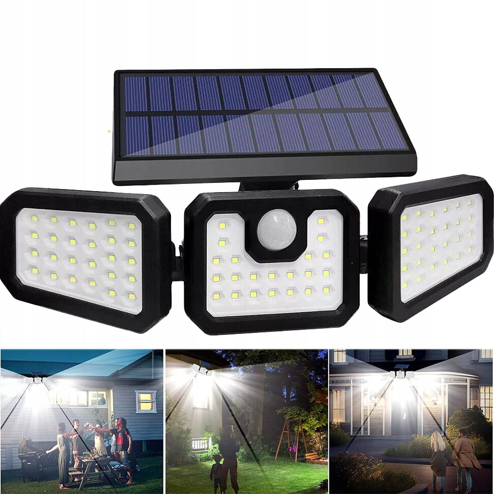 Solar Lamp LED Twilight Motion Sensor GARDEN OUTDOOR Color temperature 2000 K