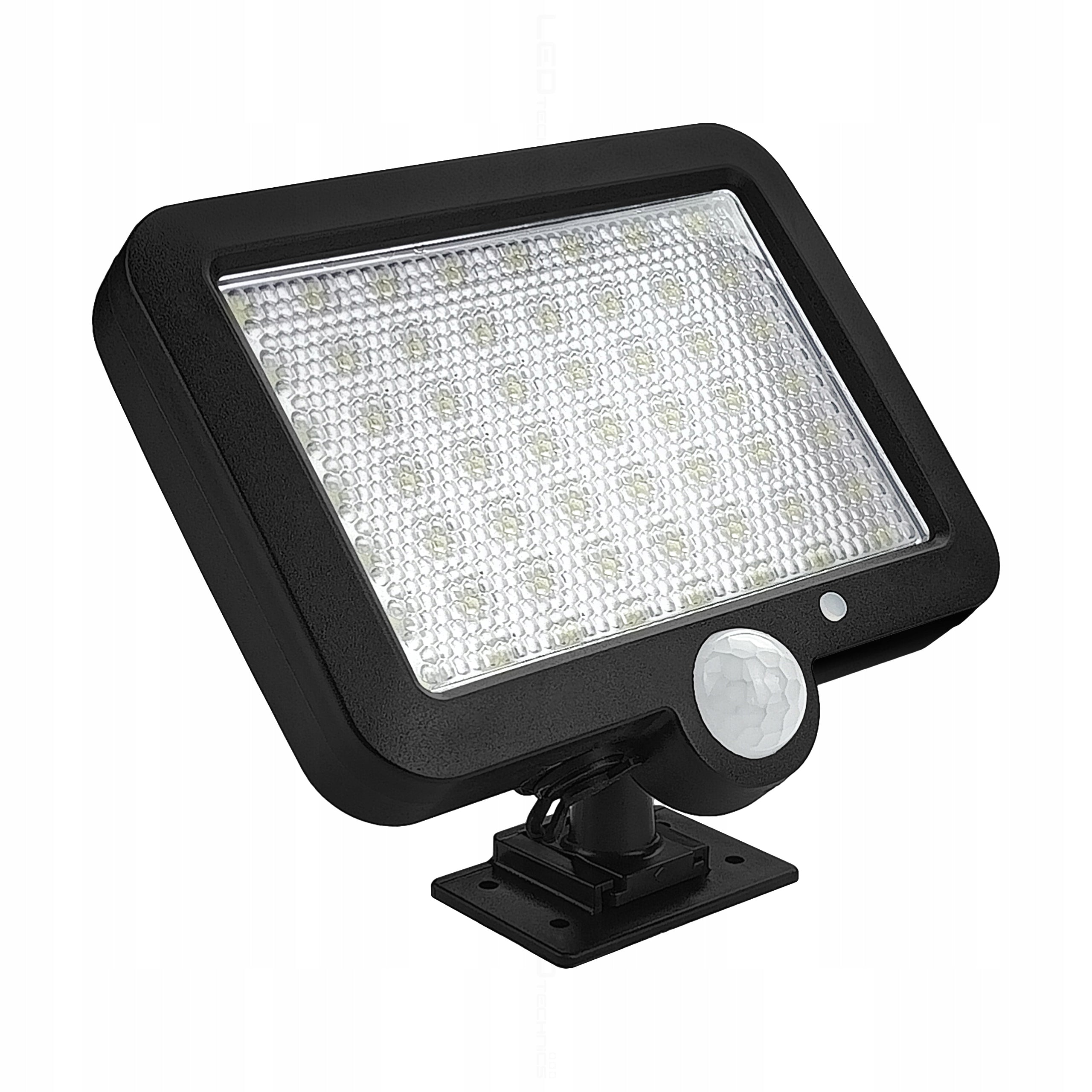 Solar Lamp LED Twilight Motion Sensor Outdoor Floodlight PIR Remote Control Rated power 5 W