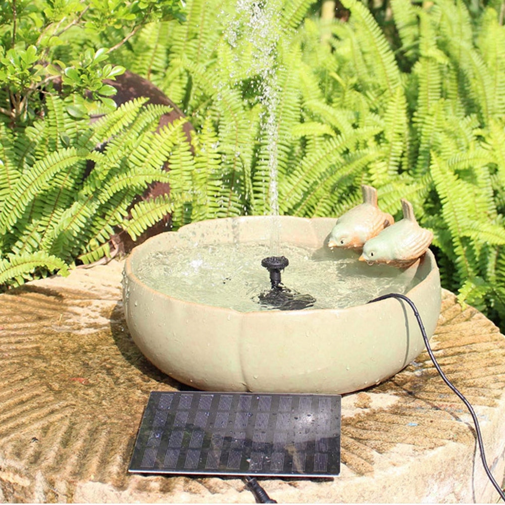 Solar Pump Led Fountain Decorative Outdoor Ideal For Bird Bathing Manufacturer code FONTANNA LED