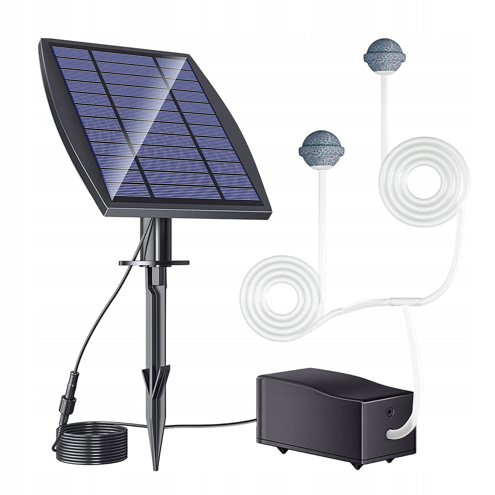 Solar Pump Oxygen Pump Portable Quiet Lightweight For Pond Water Eyelet Manufacturer Bedee