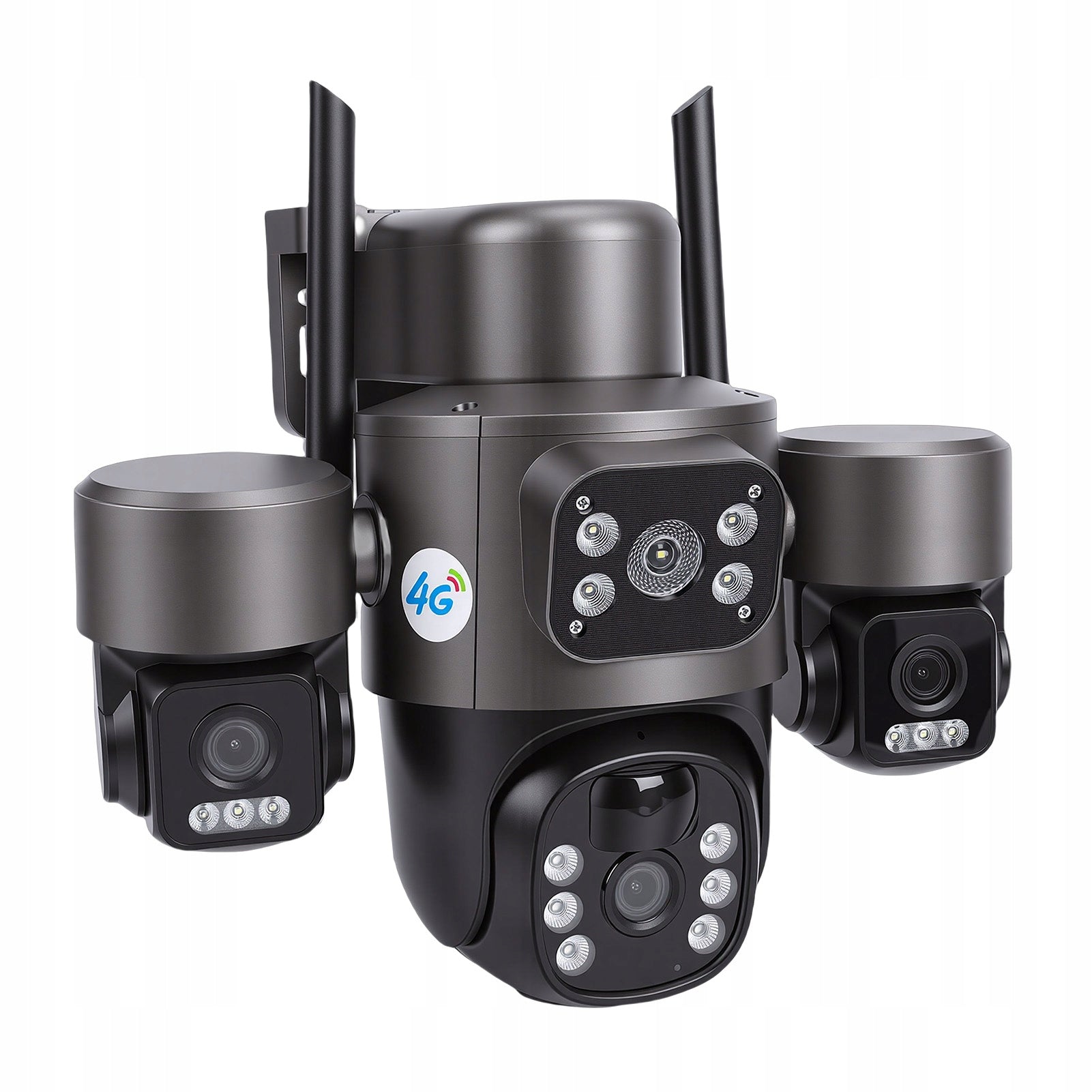 Solar Security Camera Triple Lens BL Monitoring Brand no brand