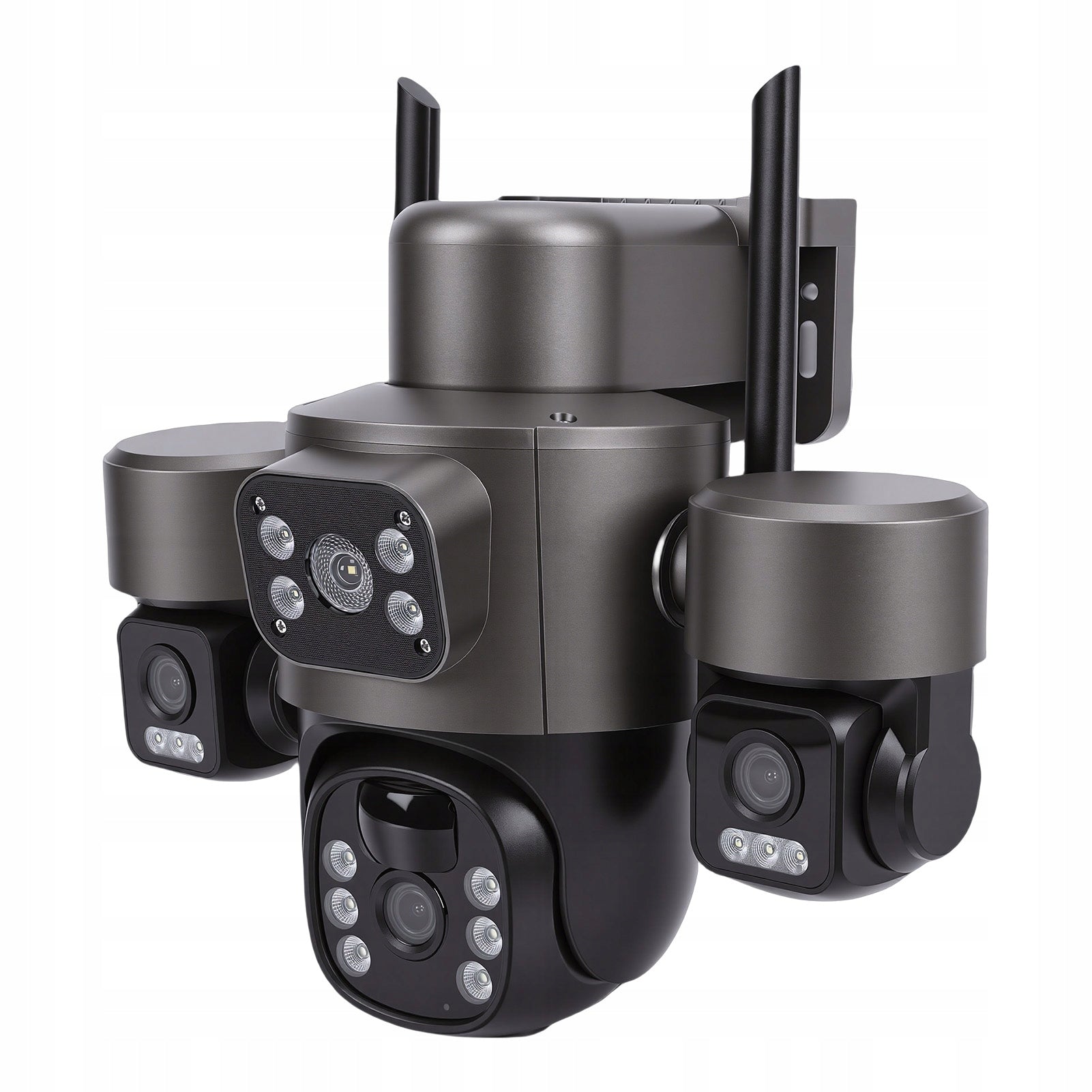 Solar Security Camera Triple Lens Monitoring 20 Model 4726FEWC