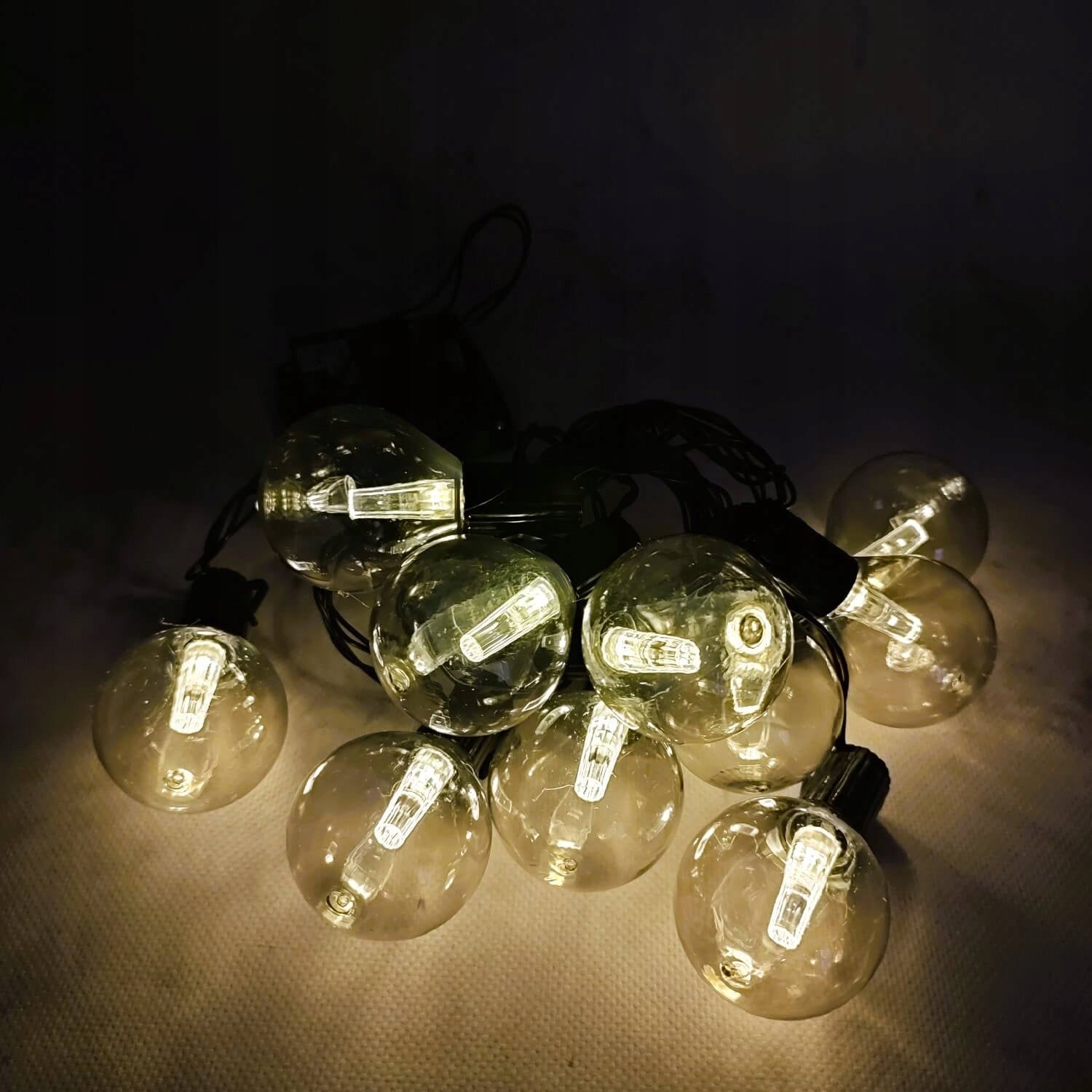 Solar garland LED 270 cm 10 lights solar lights Packaging status original