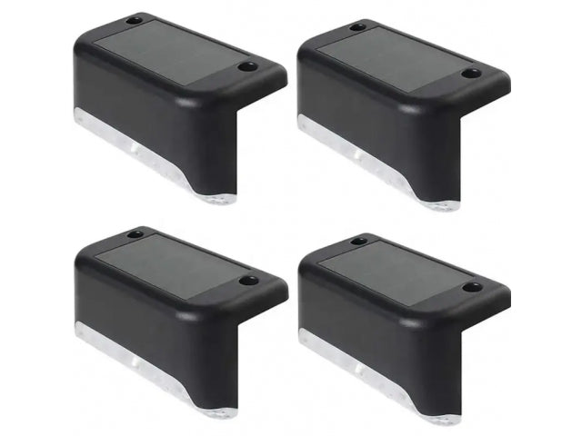 Solar lamps for LED handrail for fence terrace 4 pcs dusk sensor Packaging status original