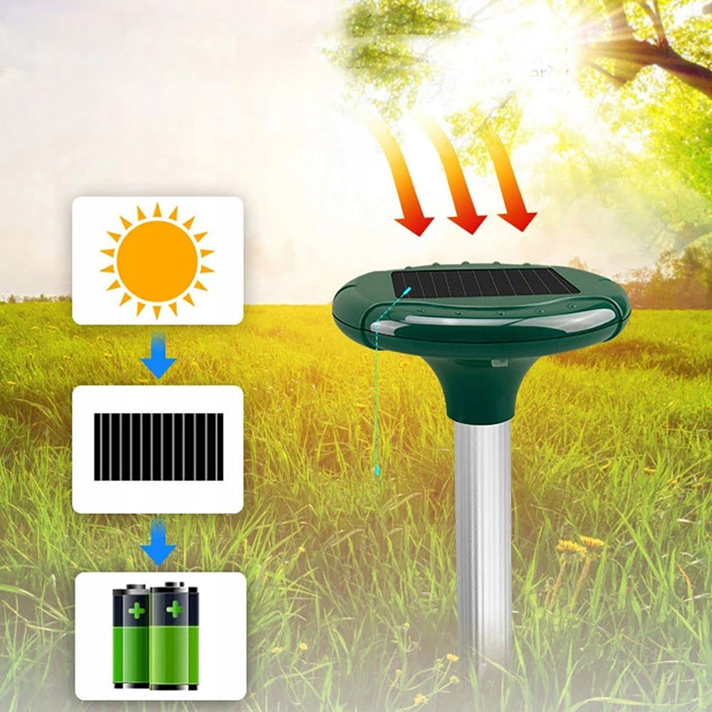 Solar repellent for moles and rodents XXL 2pcs. Brand JohnGreen