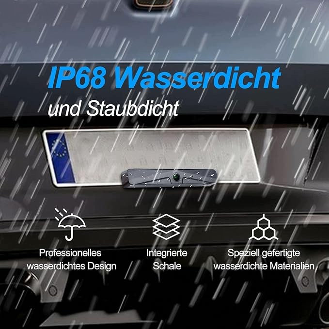 Solar reversing camera WiFi FHD 1080P Range 8m IP68 iOS and Android Packaging status original