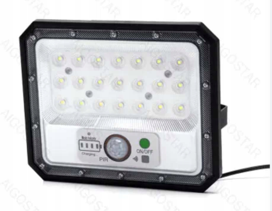 Solar spotlight with motion sensor 80W 6500K IP65 Manufacturer code solar