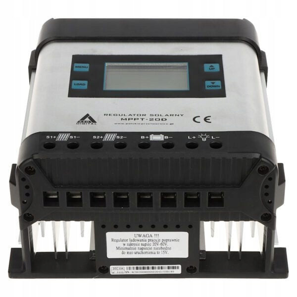 Stromquelle Solar MPPT, AZO Digital 12/24 - 20A LCD 