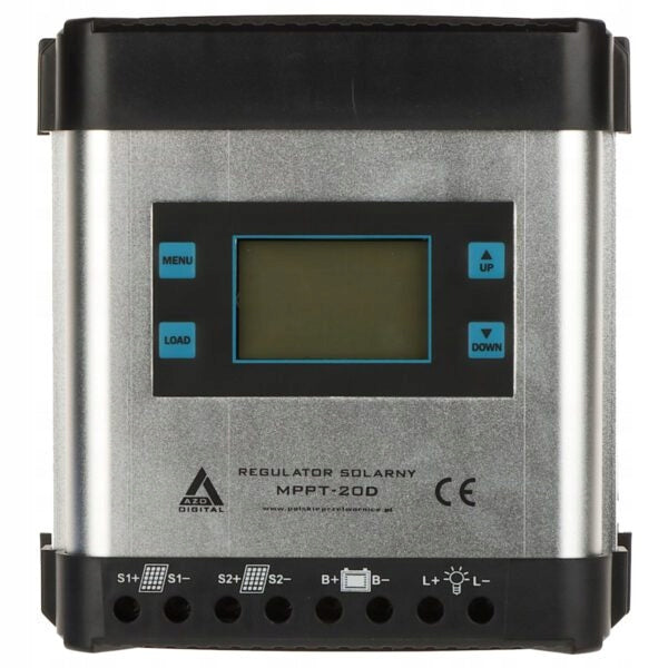 Stromquelle Solar MPPT, AZO Digital 12/24 - 20A LCD 