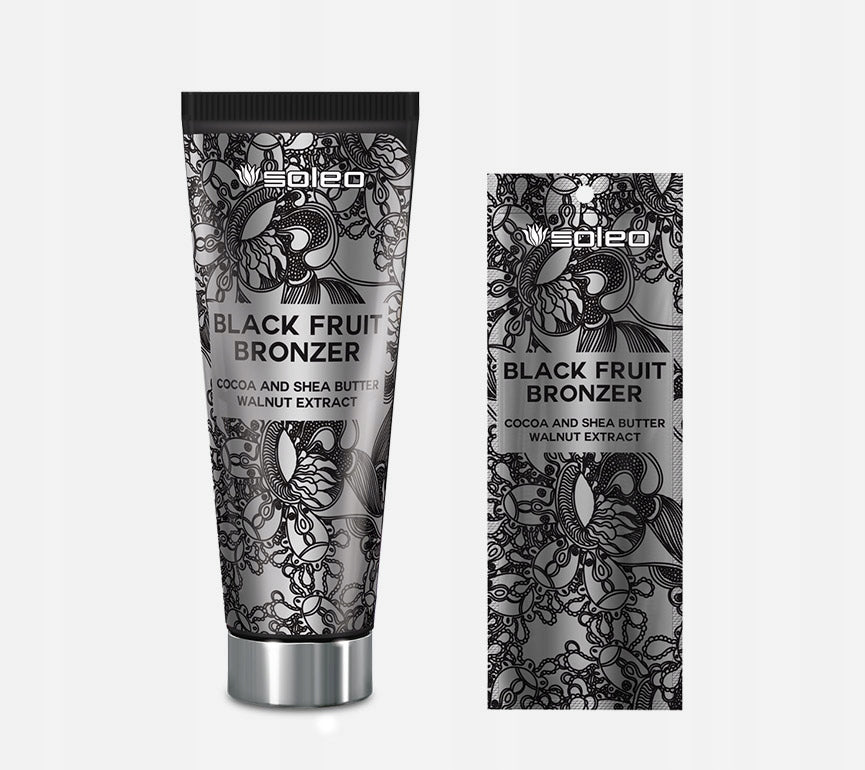 Bräunungscreme zum Bräunen im Solarium Black Fruit, 200 ml 