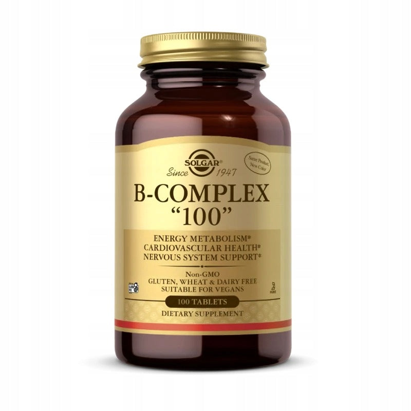 Solgar B-Complex 100 100 Tablets