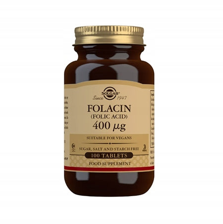 Solgar Folacin (Folic Acid) - Folic acid 400 mcg (100tab)