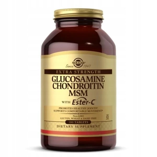 Solgar Glucosamine Chondroitin MSM with Ester-C 180tab