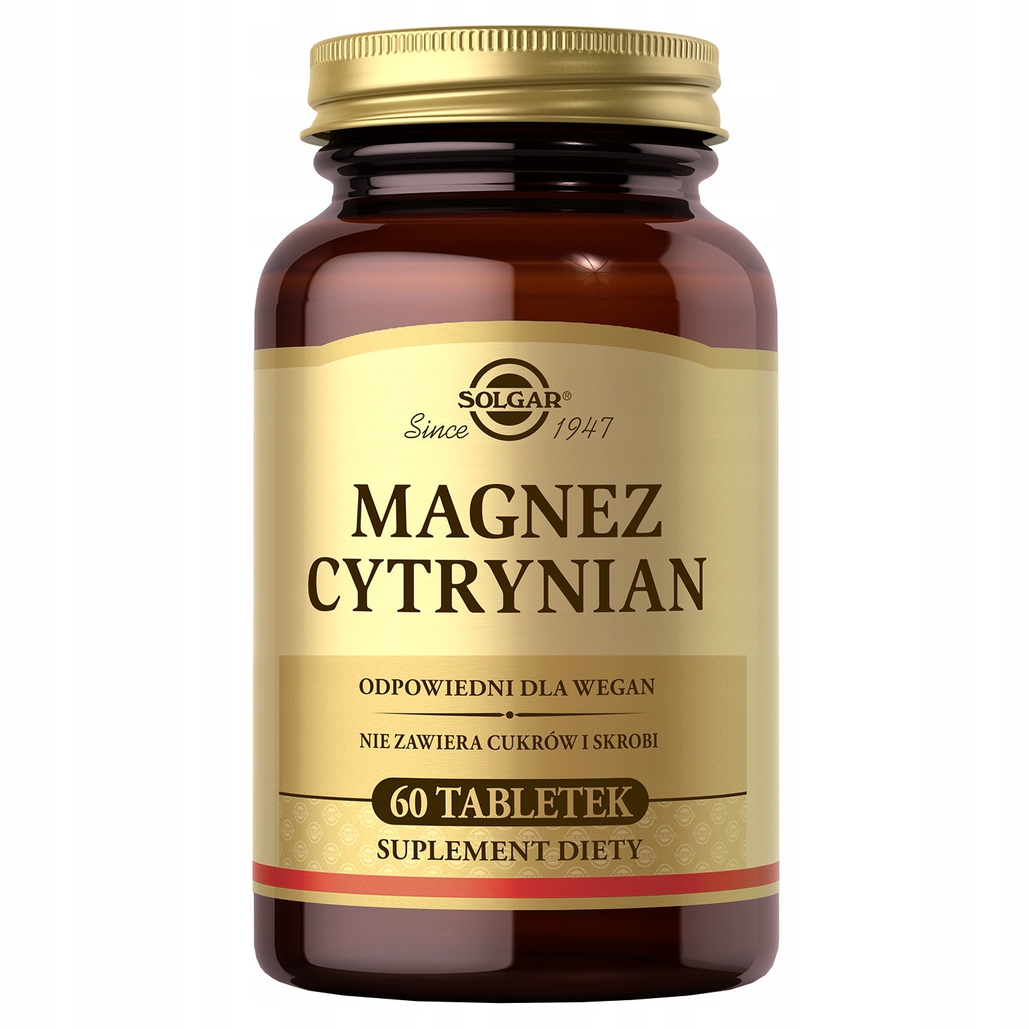 Solgar Magnesium Citrate, 60 tablets magnesium citrate