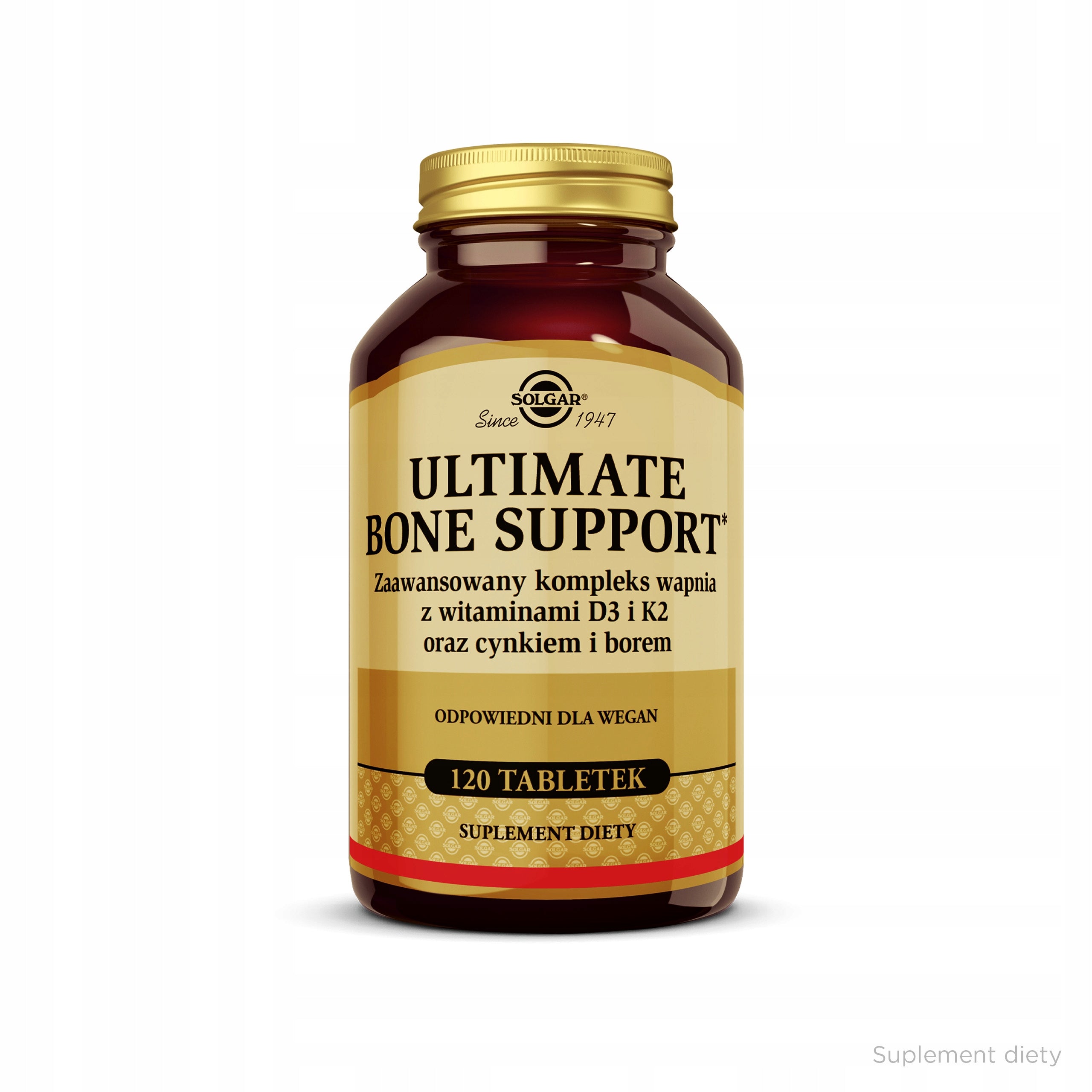 Solgar Ultimate Bone Support Vitamins for Bone Health 120 Tablets x2 Manufacturer code tabletki na stawy kolanowe menopauza