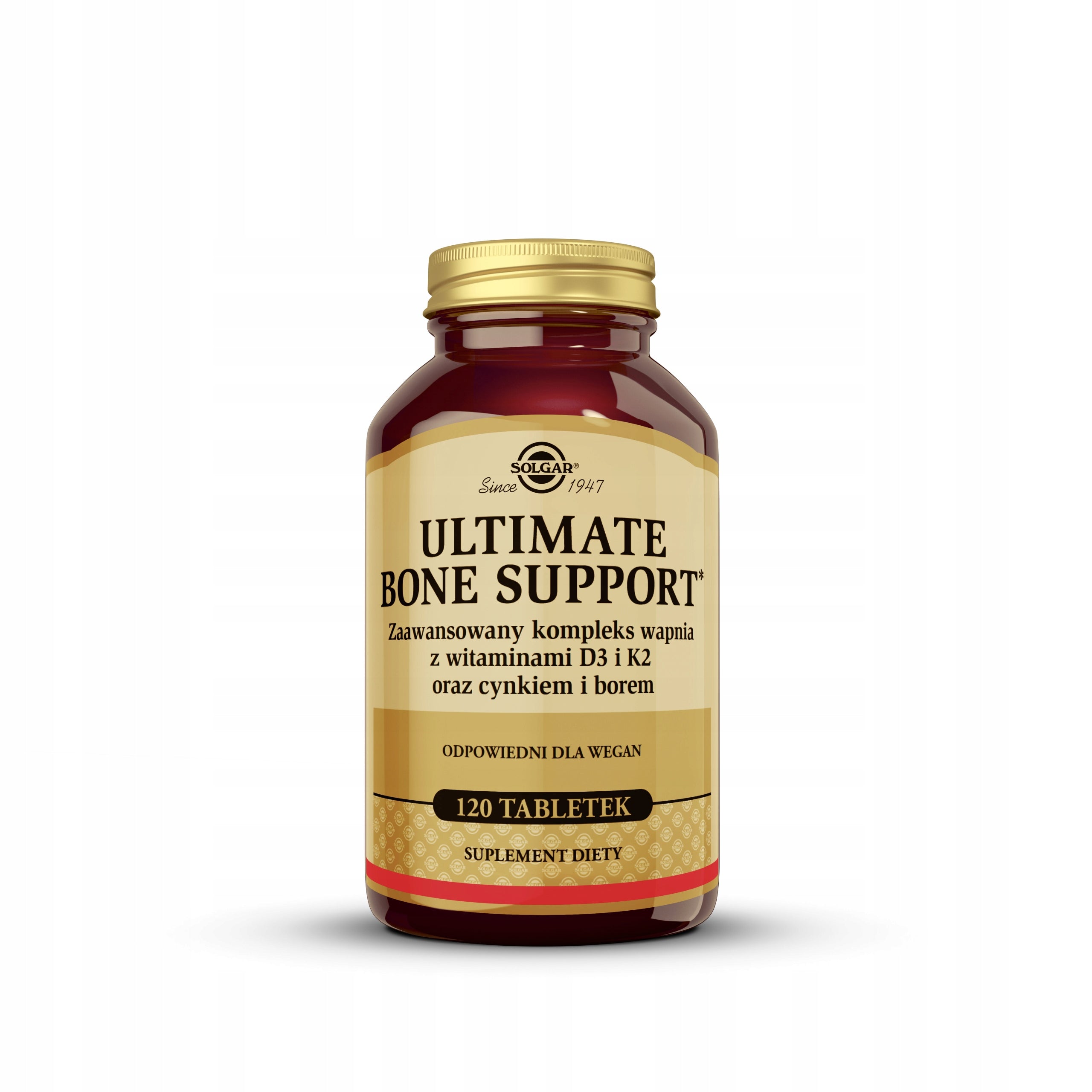 Solgar Ultimate Bone Support Vitamins for Bone Health 120 Tablets
