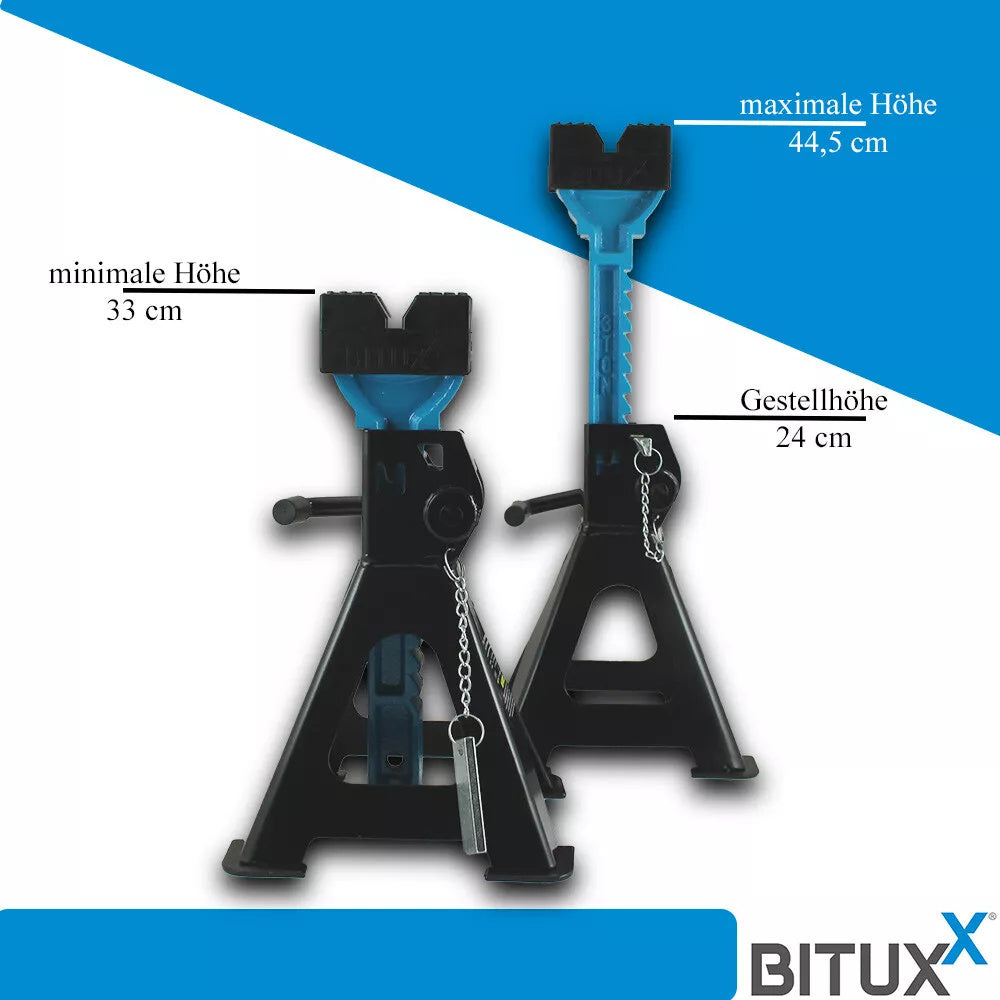 Solid Car Workshop 2pcs Set for 3 Tons Bracket Product weight with unit packaging 5.4 kg