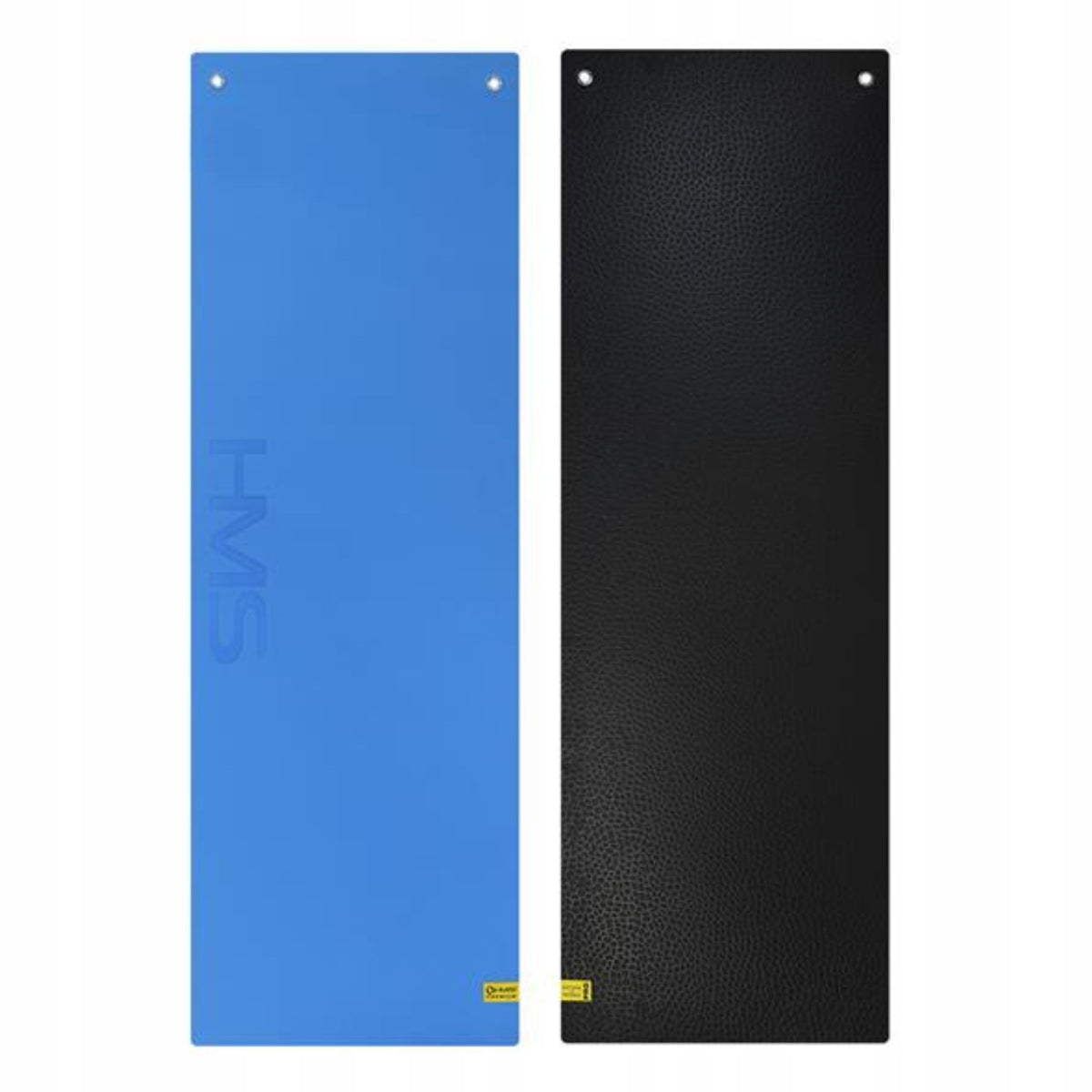 Solid Gymnastics Training Mat with Holes for Fitness Exercise HMS Color blue