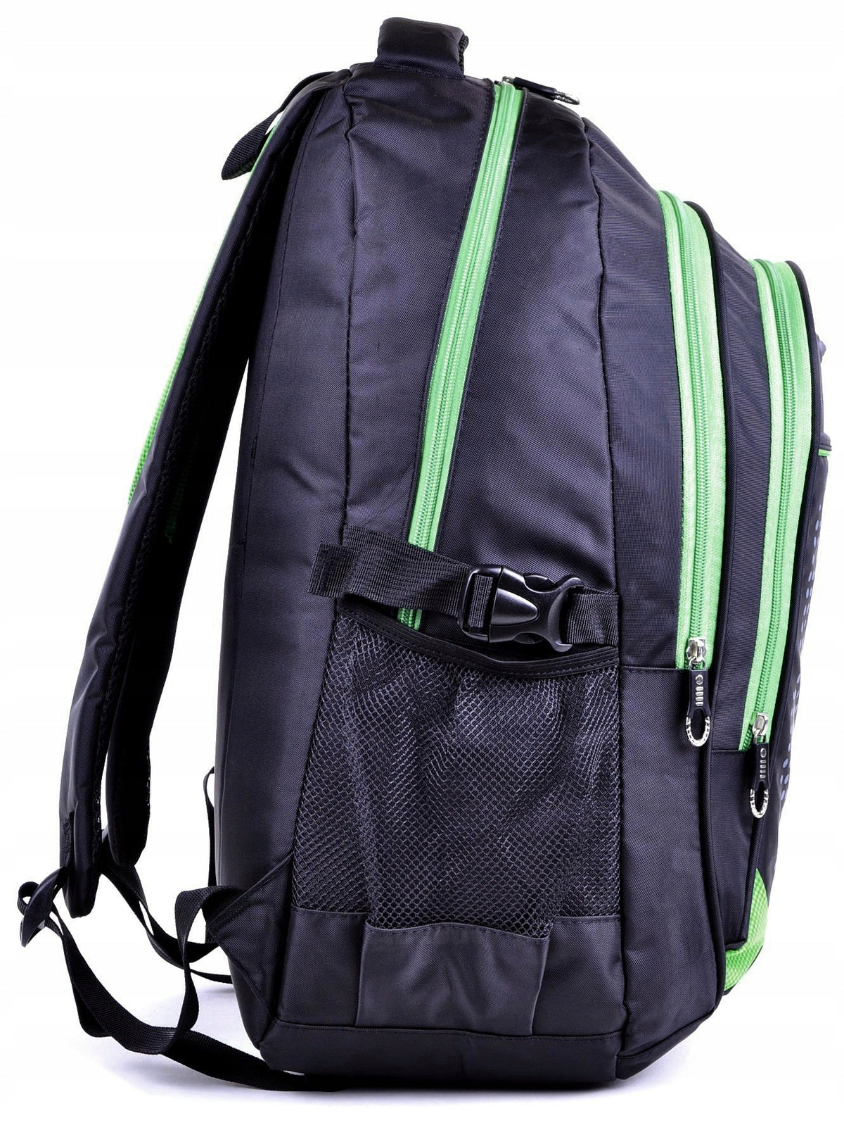 Solid Men's BACKPACK Black Green Youth TORNISTER Bag Street EXTREM EAN (GTIN) 5906280349462