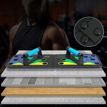 Solid Push Up Board 15 in 1 Home Workout Equipment Multi-Functional Brand no brand