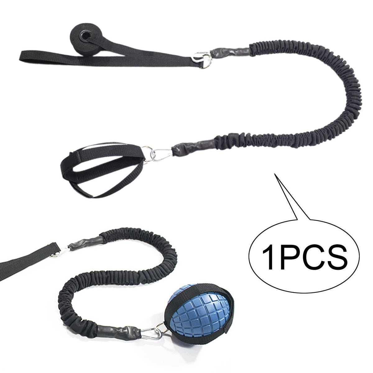 Solid Put Auxiliary Trainer Exercise Adjustable Latex Tube Solid Put