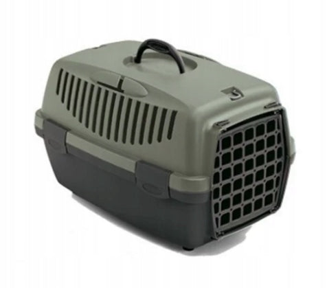 Solid TRANSPORTER GULLIVER 1 Cage Boxing for CAT 48x32x31 Green ECO Brand Zolux