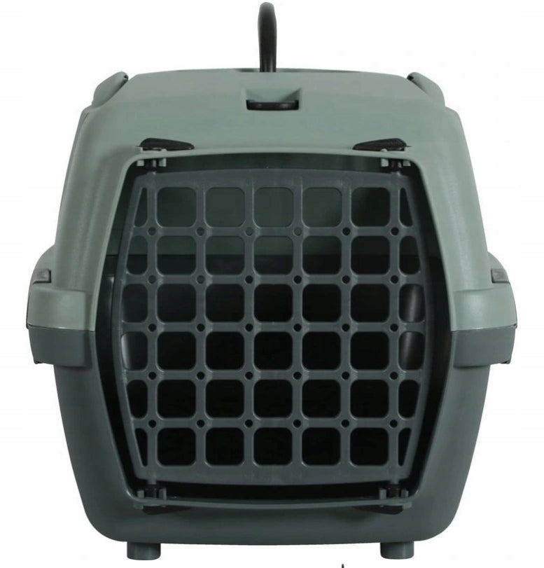 Solid TRANSPORTER GULLIVER 1 Cage Boxing for CAT 48x32x31 Green ECO Color green